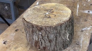 An Endgrain Spalted Bowl [upl. by Noemis]