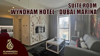 Wyndham Hotel  Dubai Marina  Suite Room [upl. by Devol]