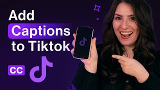 How to Instantly Add Captions on TikTok [upl. by Carissa]