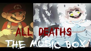 Mario the Music box Remaster All deaths [upl. by Suckram219]