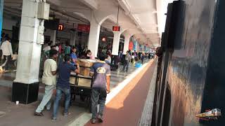 Falaknuma Express Train 12704 Leaving Secunderabad Station [upl. by Renate]