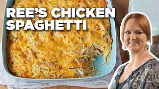 How to Make Rees Chicken Spaghetti  Food Network [upl. by Gilliette]