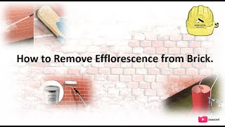 How to Remove Efflorescence from Brick [upl. by Moffit]