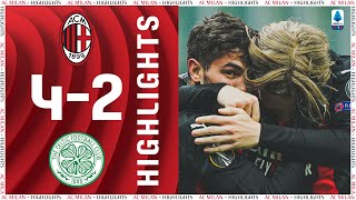 Highlights  AC Milan 42 Celtic  Europa League Matchday 5 [upl. by Syman286]