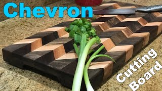 Chevron Cutting Board Tutorial [upl. by Belding]