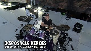 Metallica Disposable Heroes Zürich Switzerland  May 10 2019 [upl. by Onimod975]