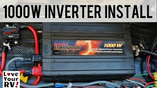 My 1000 Watt Inverter Installation Explained [upl. by Whitaker]