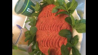 Kibbe Naye  TRADITIONAL LEBANESE [upl. by Nerua37]