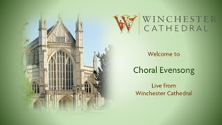 021625 Choral Evensong live from Winchester Cathedral 🇺🇦 [upl. by Hanid]