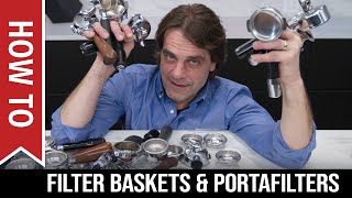 How To Espresso Filter Baskets and Portafilters [upl. by Arba]