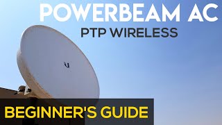 Ubiquiti PowerBeam 5AC ISO Gen2  PTP  How To Setup Guide [upl. by Aleedis]