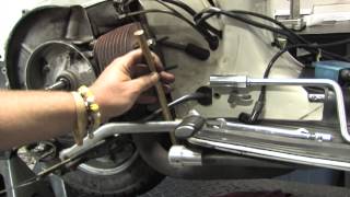 Rebuild a Vespa P125 Motor Part 1 Engine TearDown [upl. by Nytnerb]