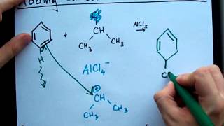 Adding Carbons to Benzene FriedelCrafts Alkylation [upl. by Akener643]