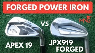 Distance Or Control Callaway Apex Forged 19 Iron VS Mizuno JPX919 Forged Iron [upl. by Monie]