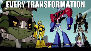 Every transformation from Transformers Animated [upl. by Donatelli]