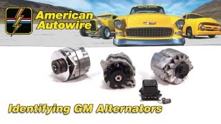 Identifying GM Alternators [upl. by Hartnett]