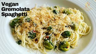 Vegan Gremolata Pasta  How To Make [upl. by Arch858]