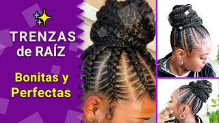 🍁TRENZAS de RAÍZ fáciles y perfectas [upl. by Karim924]