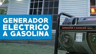 Cómo usar un generador eléctrico [upl. by Aivata241]