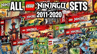 ALL 220 LEGO NINJAGO SETS 20112020 [upl. by Hanforrd]