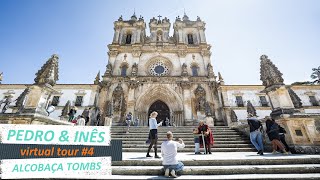 PORTUGAL ALCOBAÇA PEDRO amp INÊS  MONASTERY OF ALCOBAÇA  VIRTUAL TOUR 4 HD  GO Walks Portugal [upl. by Neils992]