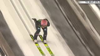 Planica WC 2020  Day 1  Karl Geiger  241m [upl. by Einnaej]