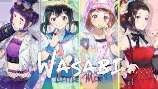 ❖ Nightcore ❖ ⟿ Wasabi Switching Vocals  Little Mix [upl. by Gabriell]