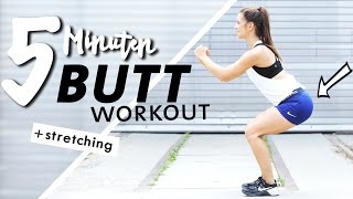 Po Workout für Zuhause  5 Minuten Kurz amp Intensiv  Stretching [upl. by Dajma825]