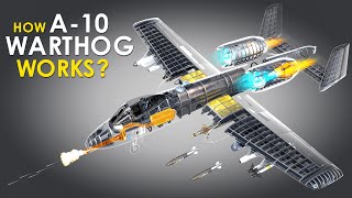 A10 Warthog Jet Explained jet [upl. by Ylrbmik]