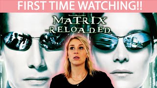 THE MATRIX RELOADED 2003  FIRST TIME WATCHING  MOVIE REACTION [upl. by Ahto]