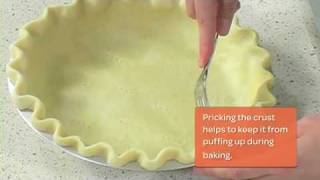 How to Make a Fluted Pie Crust [upl. by Odla]