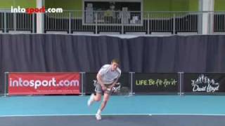 Tennis Serve  Basic Serve Technique [upl. by Asilrac]