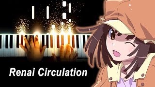 “Renai Circulation”  Kana Hanazawa – Bakemonogatari OP 4 Piano [upl. by Floridia445]