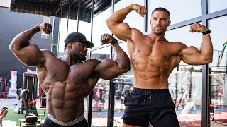 Shoulders amp Biceps With Andrew Jacked [upl. by Niveg]