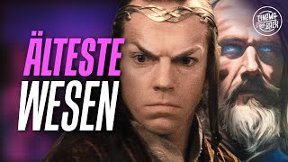 Die 10 ältesten Wesen in DER HERR DER RINGE [upl. by Elpmet]