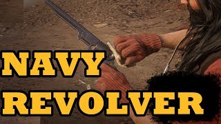 Navy revolver tests and review  new weapon in red dead online [upl. by Ardnait]