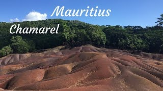 Things to see at Mauritius Chamarel Falls amp 7 Coloured Earth [upl. by Ddej]