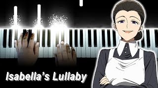 Yakusoku no Neverland Episode 12 Finale OST  Main Theme  quotIsabella’s Lullabyquot Piano [upl. by Campagna352]